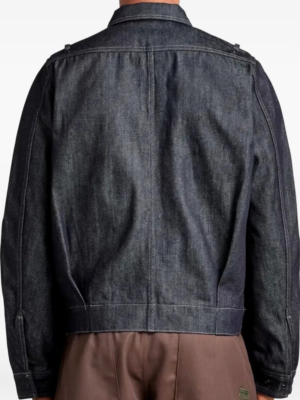 G-Star RAW utility flap-pocket denim jacket Blauw