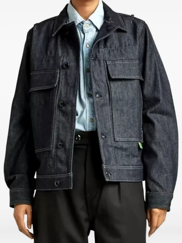 G-Star RAW フラップポケット デニムジャケット | ブルー | FARFETCH JP
