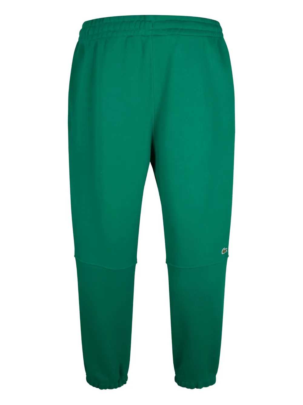 Lacoste Joggingbroek met geborduurd logo en omgeslagen pijpen Groen