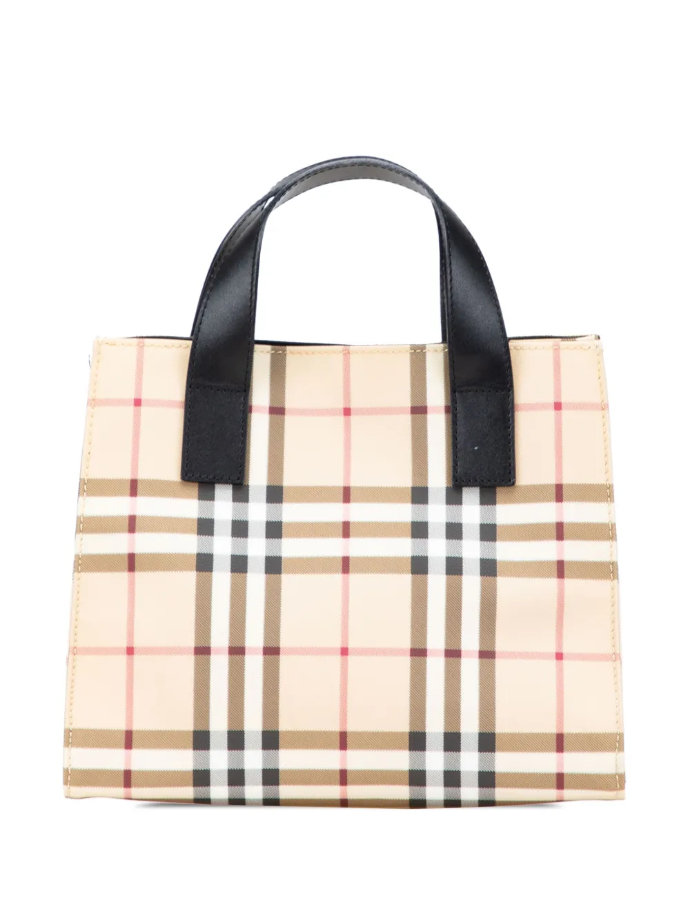 2000-2017 House Check Coated Canvas tote bag