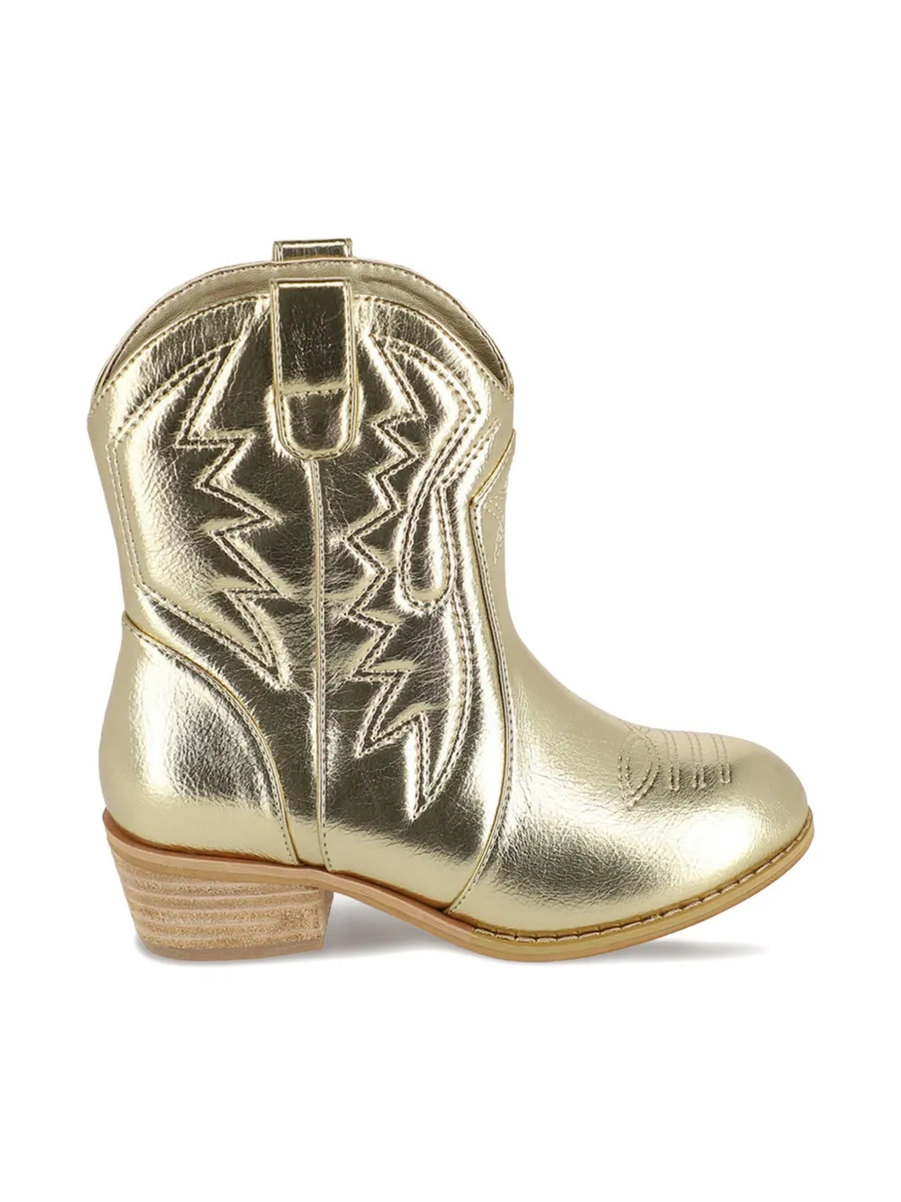 ANGEL'S FACE KIDS embroidered ankle boots - GOLD