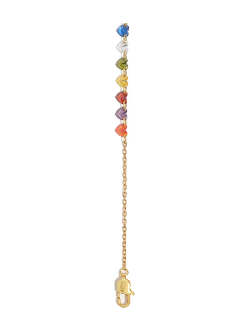 Bimba y Lola Halsketting met kristallen - Goud