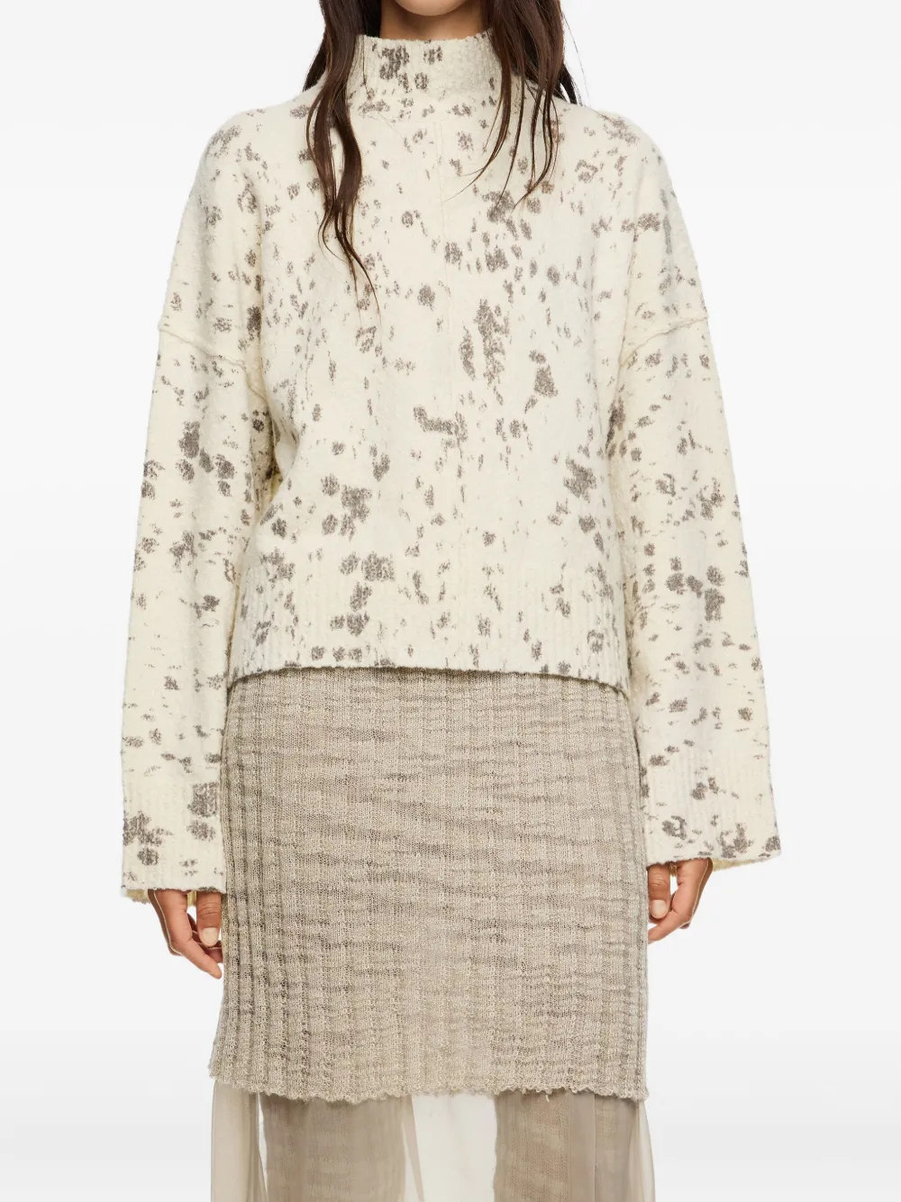 Bimba y Lola high-neck speckled sweater | Sweaters | Image 2