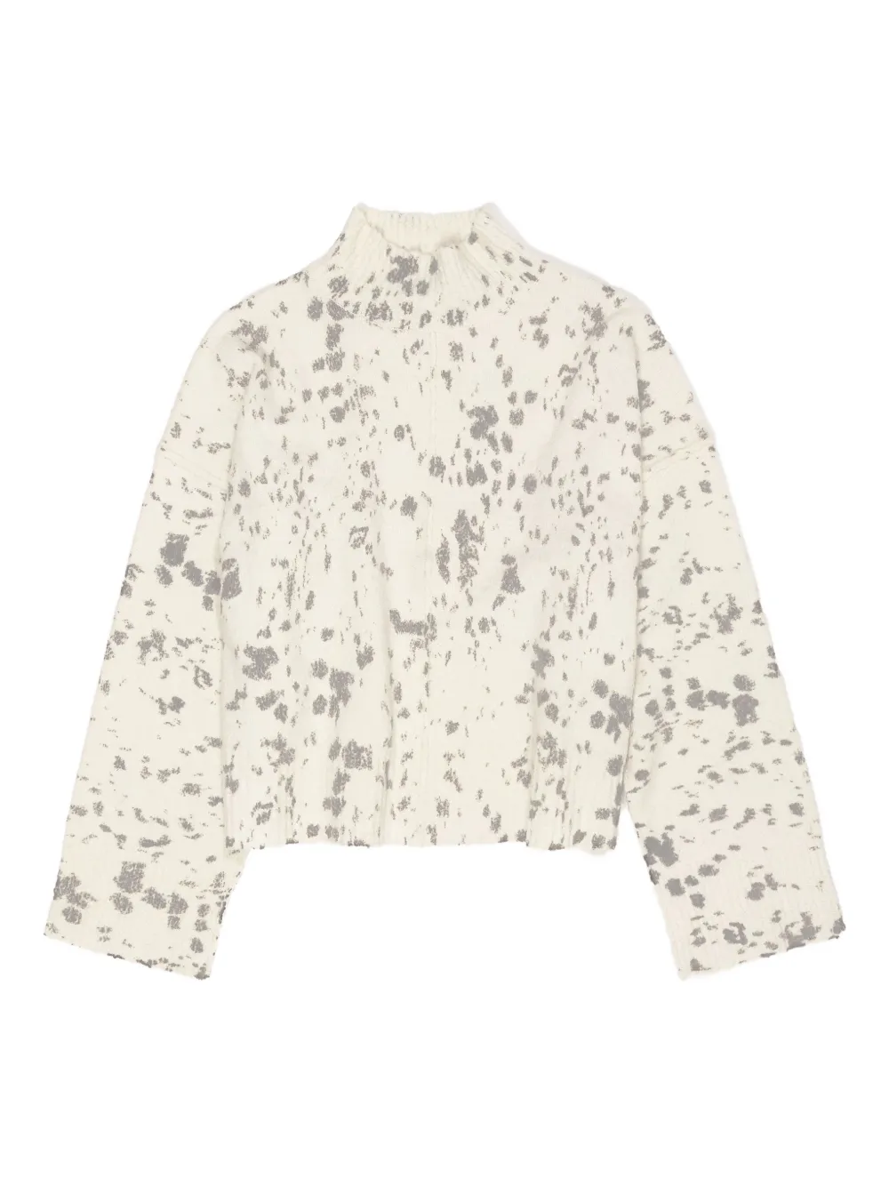 Bimba y Lola high-neck speckled sweater | Neutrals | Image 1