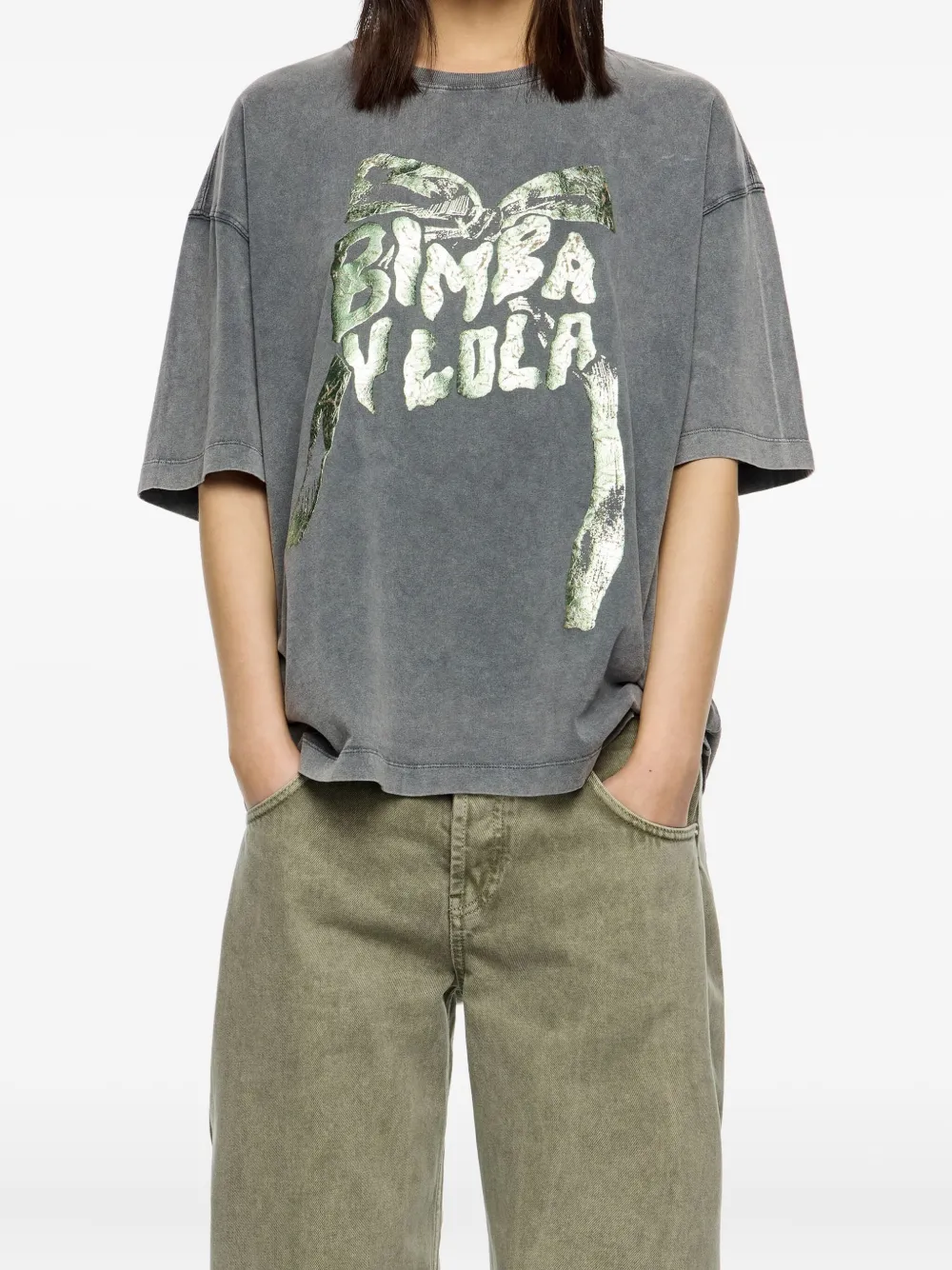 Bimba y Lola logo tie T-shirt | T-Shirts & Jersey Shirts | Image 2