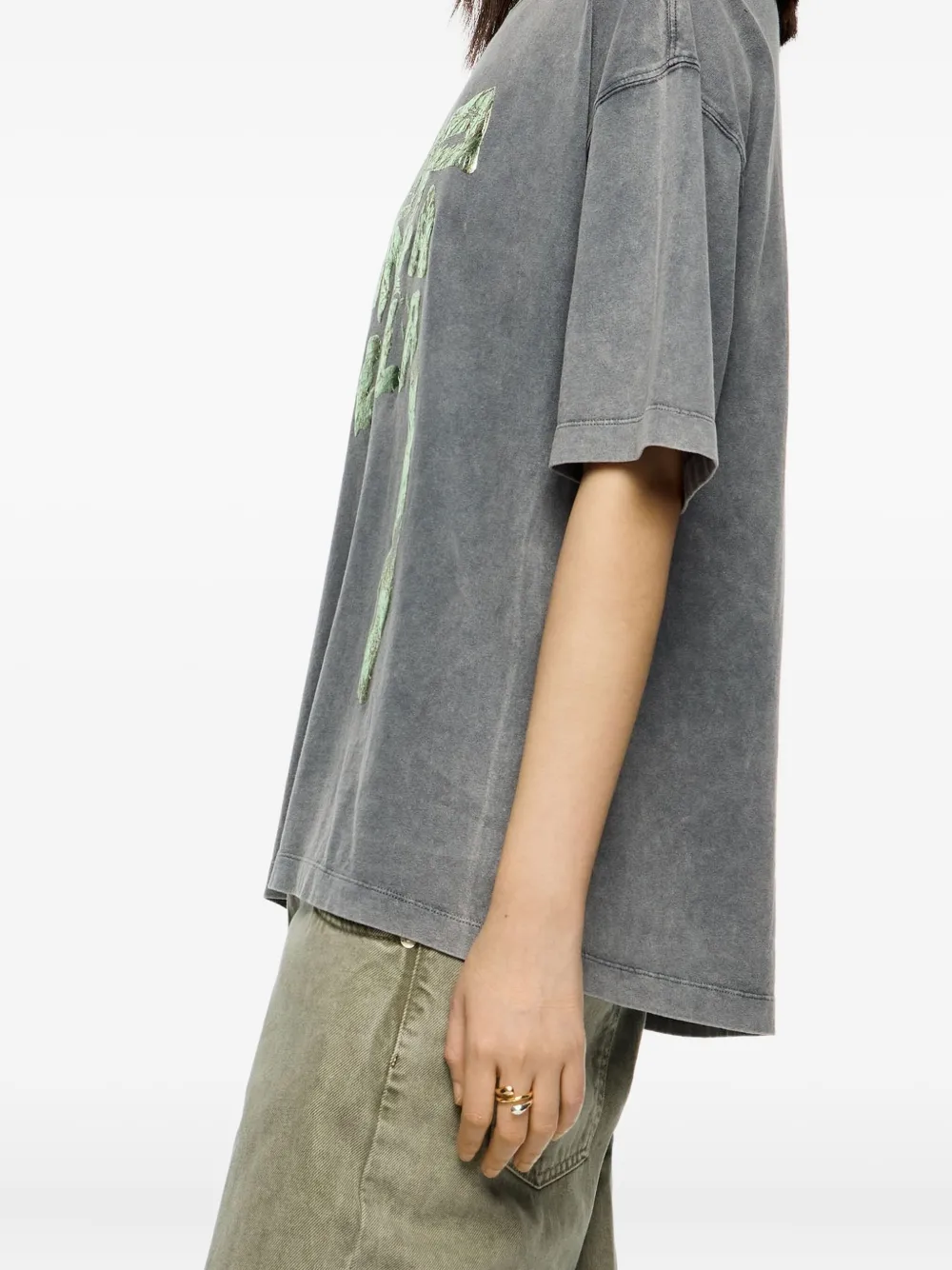 Bimba y Lola T-shirt met logo strik Grijs