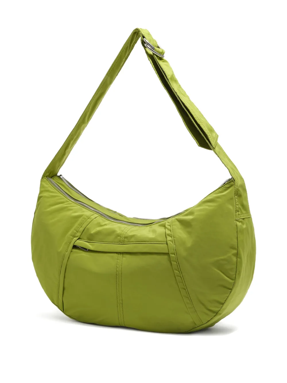 Bimba Y Lola Large Moon Shoulder Bag In Green