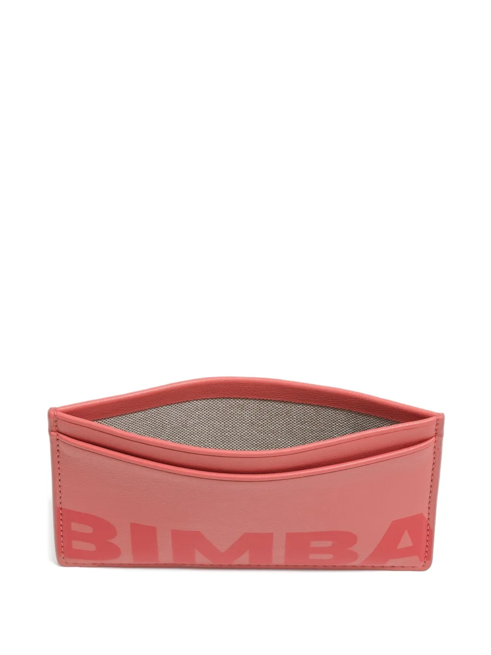 Bimba Y Lola Leather Card Holder In Pink