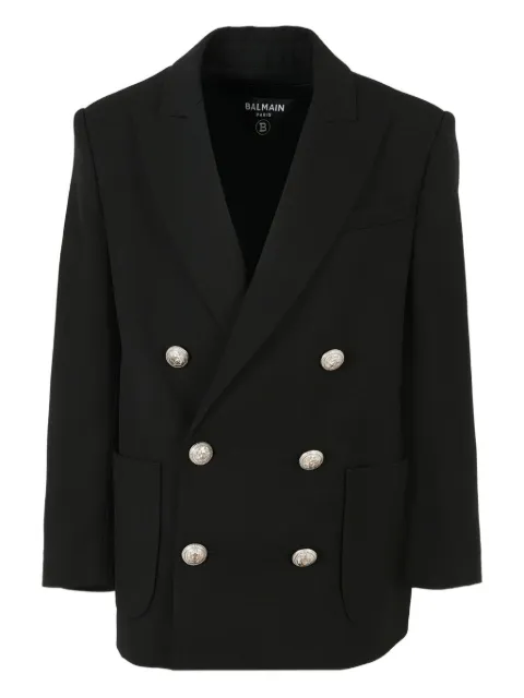 Balmain Kids double-breasted buttoned blazer