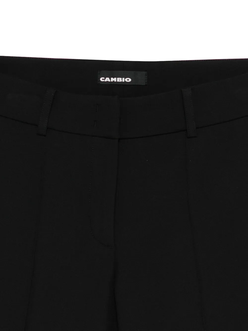 Cambio Farah cropped broek Zwart