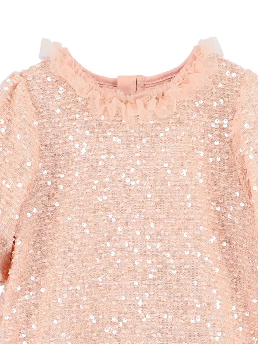 ANGEL'S FACE KIDS Jurk met ruches en pailletten Roze