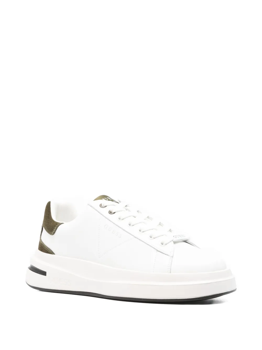 GUESS USA leather panelled sneakers | Low-Tops | Image 2