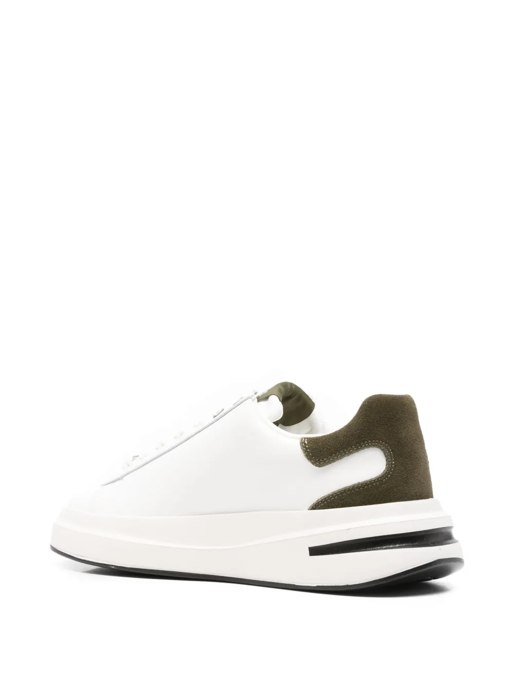 GUESS USA leather panelled sneakers White