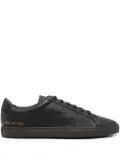 Common Projects leather perforated sneakers - Black
