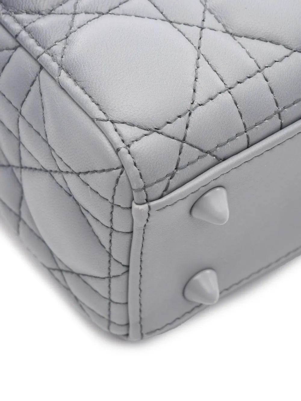 Christian Dior Pre-Owned 2021-2025 Small Ombre Lambskin Cannage Lady Dior satchel | Pre-Owned | Image 2
