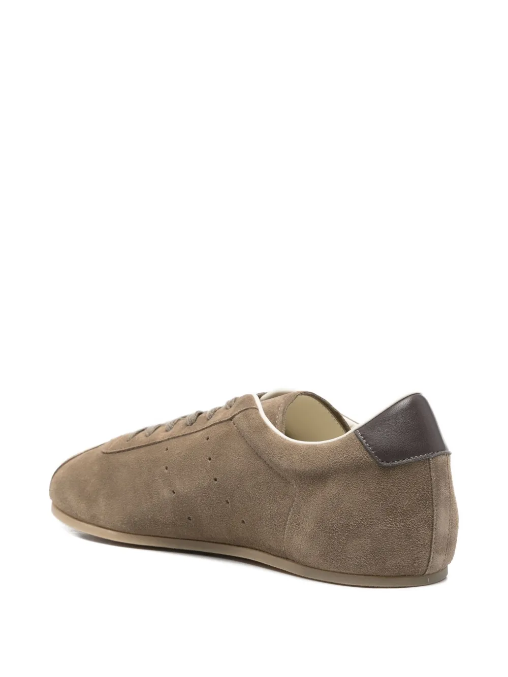 Common Projects suede leather sneakers Green