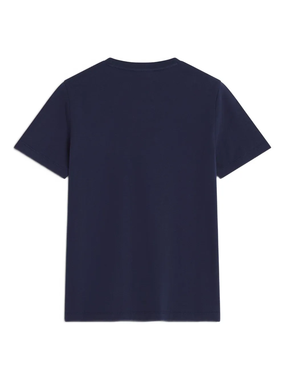 Maison Kitsuné Fox Head Patch Regular T-shirt In Blue
