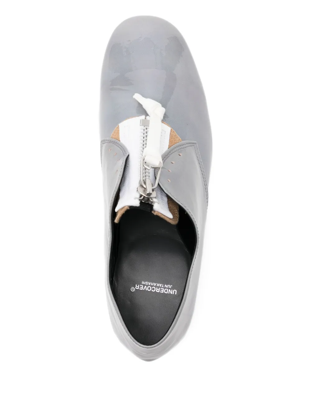 Undercover leather loafers Grey