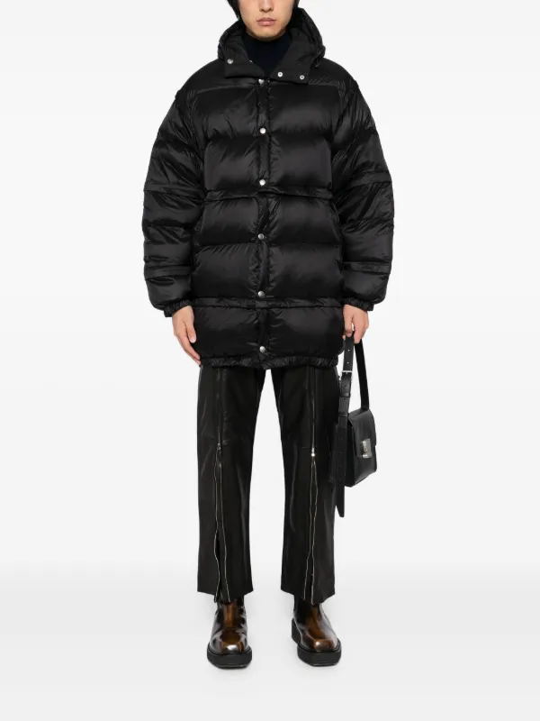 Yoke デタッチャブルカラーコート | ブラック | FARFETCH JP