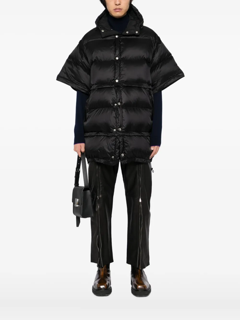 Removable-Collar Coat