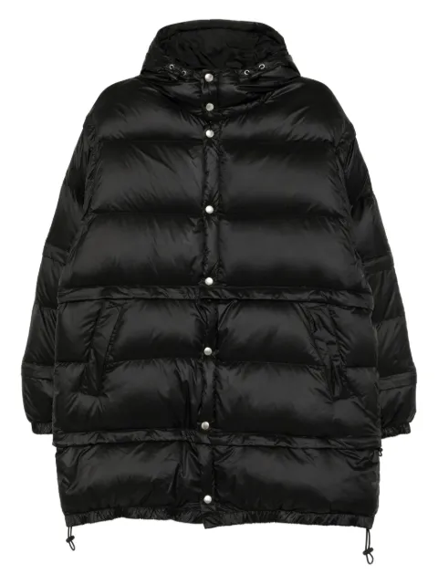 Yoke removable-collar coat
