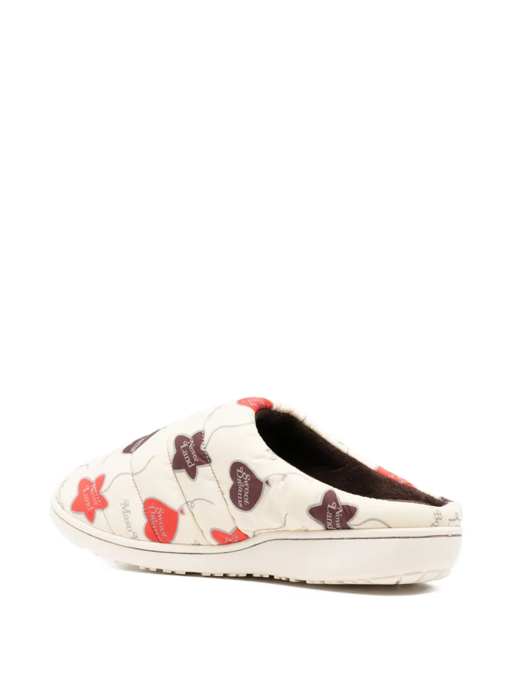 MASU x Subu printed mules Neutrals