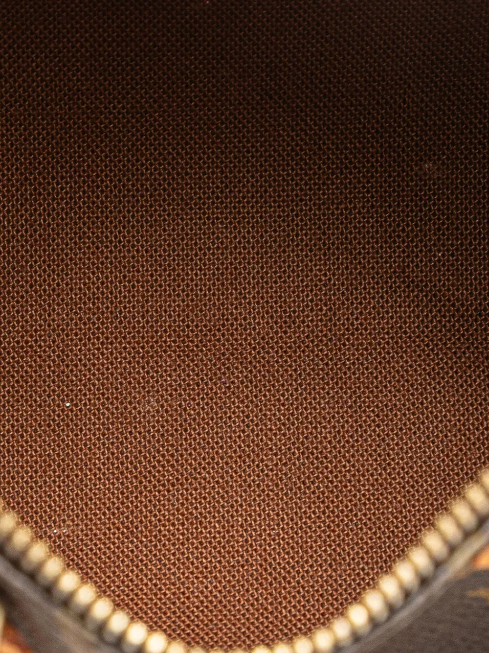 Pre-owned Louis Vuitton 2008 Monogram Mini Speedy Hl Satchel In Brown