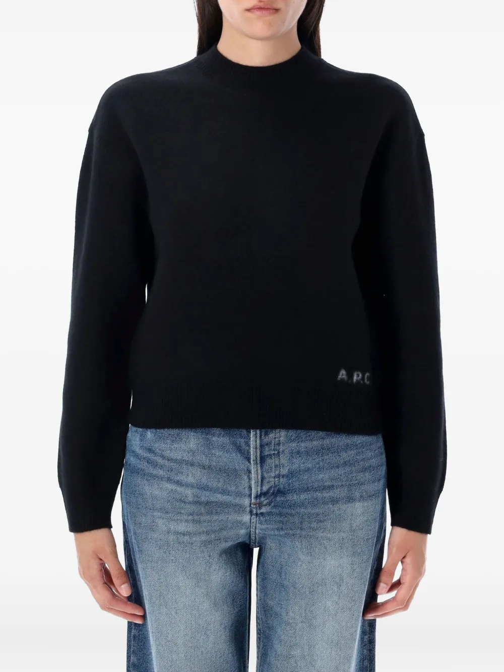 Esther crew-neck logo sweater