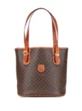 Céline Pre-Owned 1998 Macadam Coated Canvas tote bag - Brown