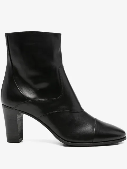 Pantanetti leather zip-fastening boots
