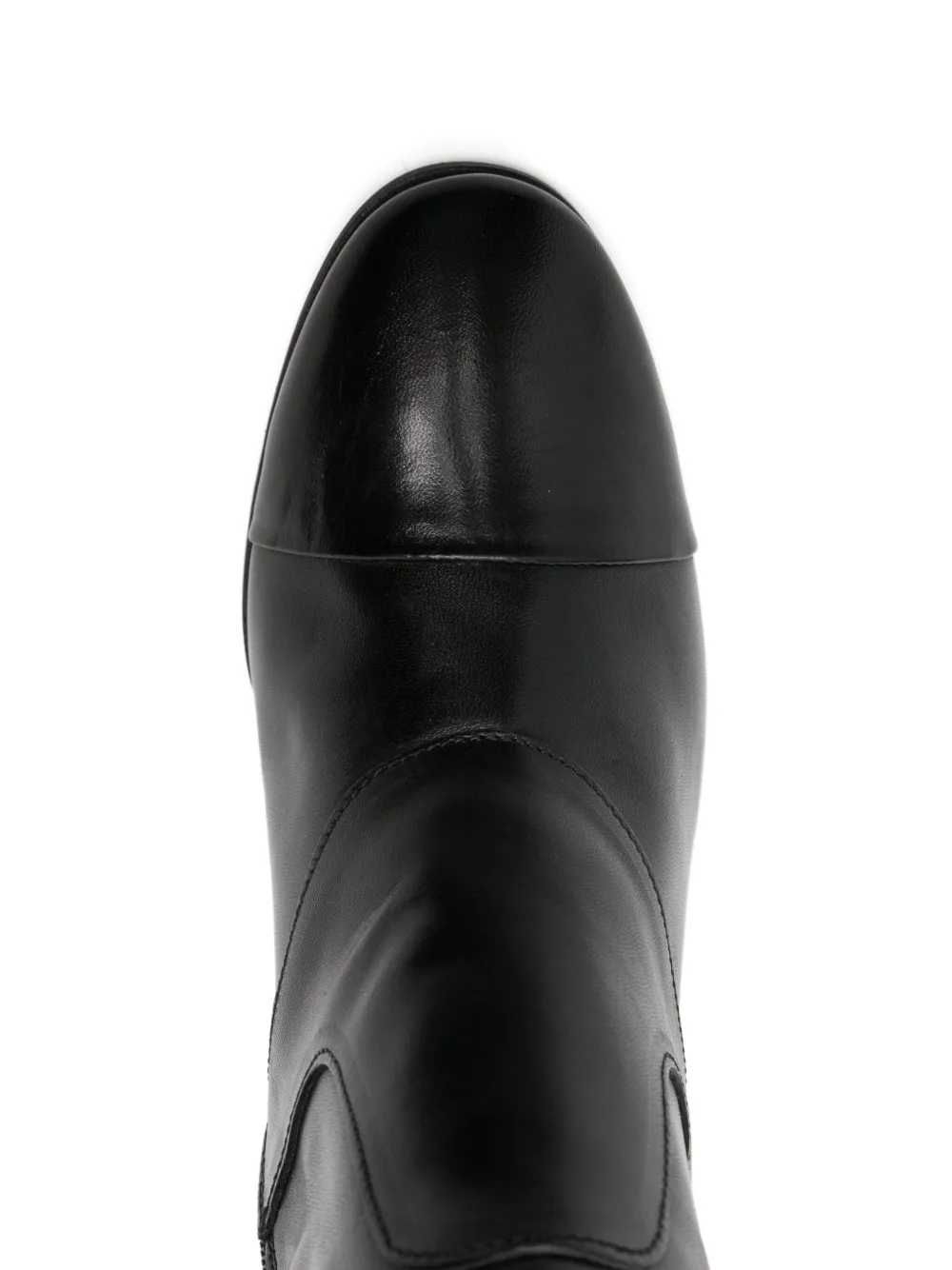 Pantanetti leather zip-fastening boots Black