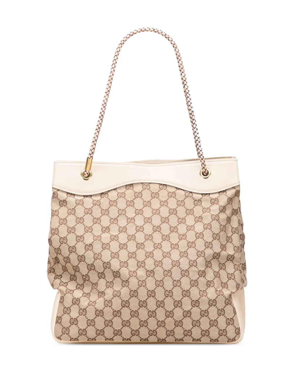 Gucci Pre-Owned 2000-2015 GGキャンバス ギフォード トートバッグ - ブラウン Gucci Pre-Owned 2000-2015 GGキャンバス ギフォード トートバッグ - ブラウン