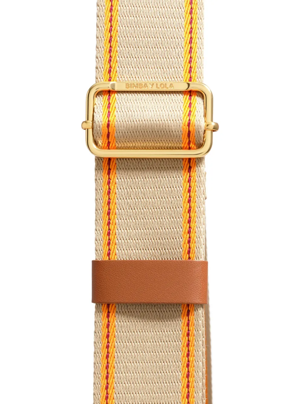 Bimba Y Lola Large Carlino Shoulder Bag In Brown
