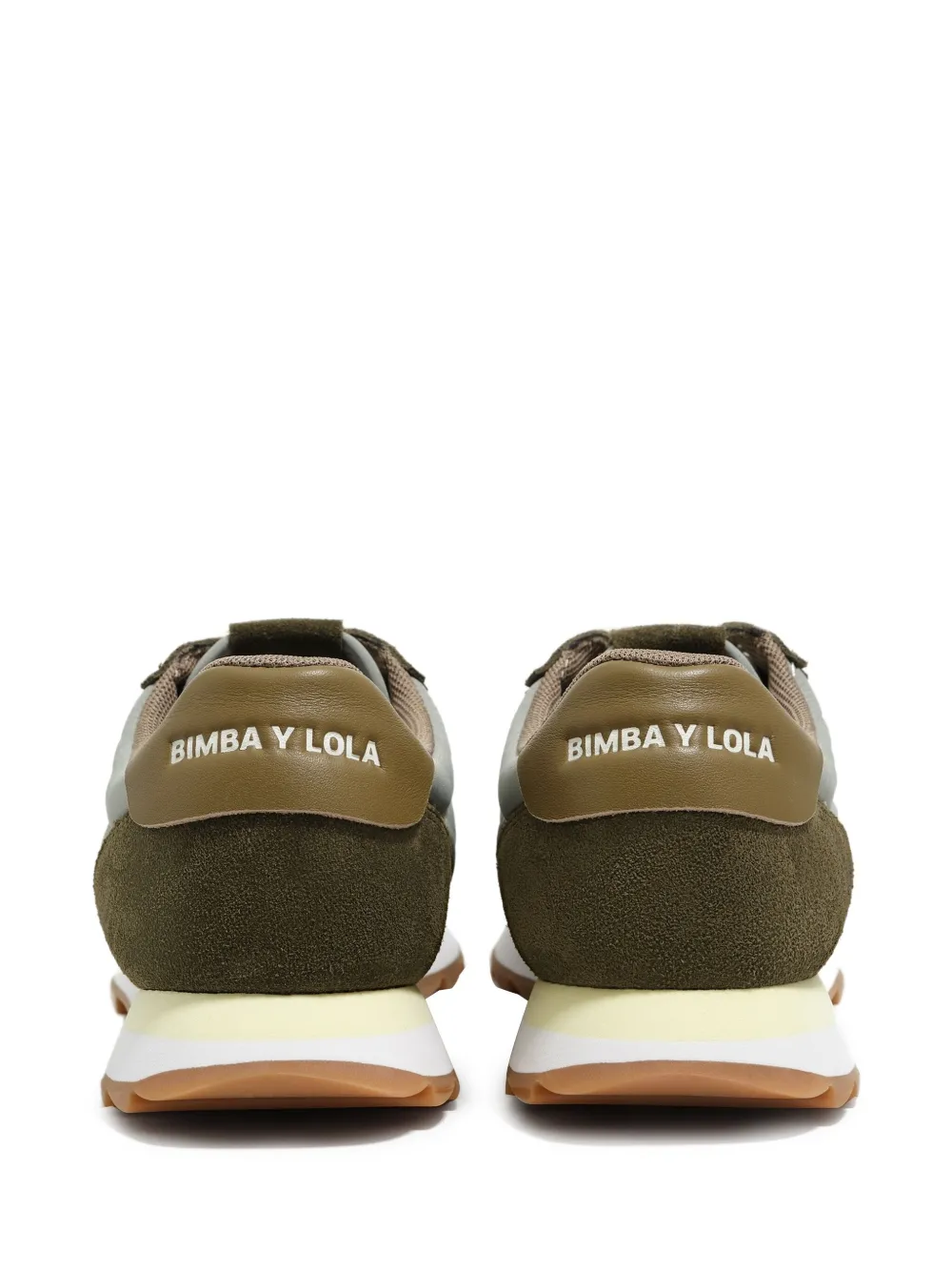 Bimba y Lola 13 18 scalloped-trim sneakers Blue