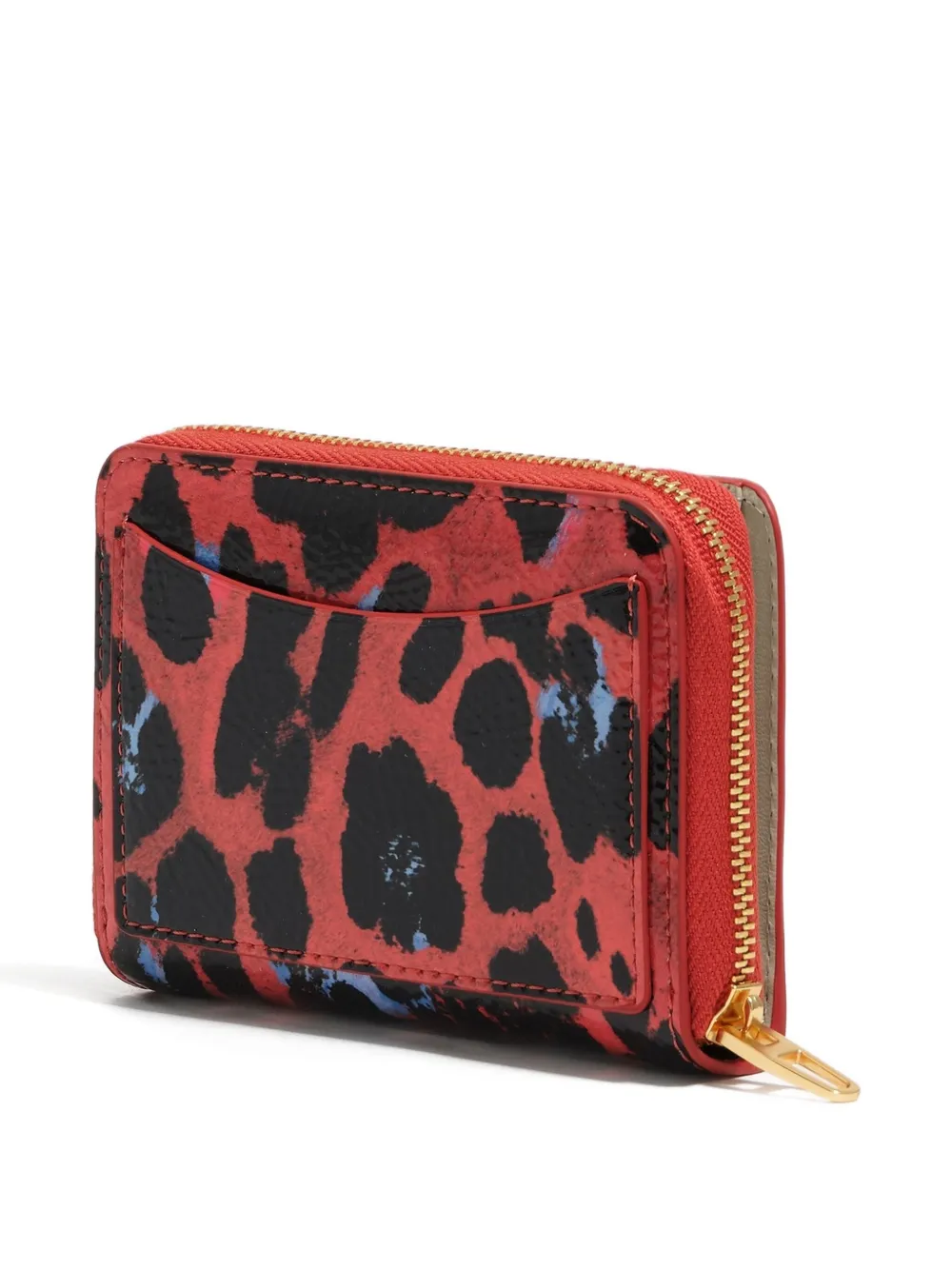 Bimba y Lola Portemonnee met luipaardprint en rits - Rood