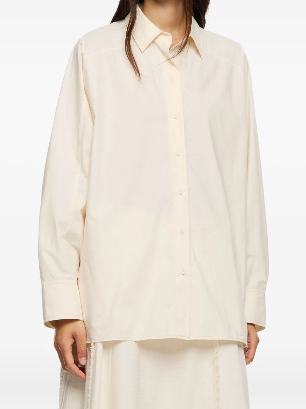 Bimba y Lola stitching shirt - Beige