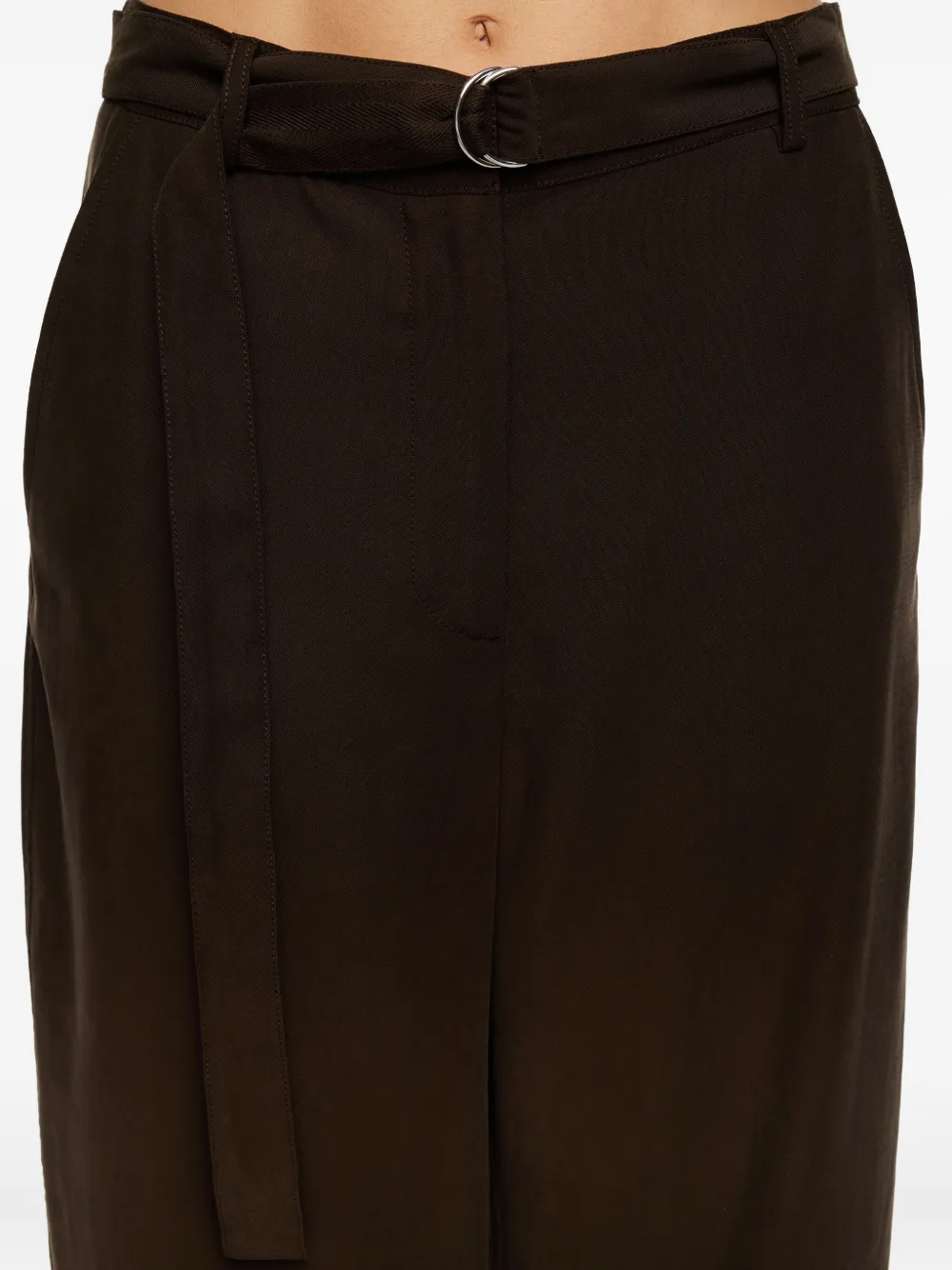 Bimba y Lola Broek met ceintuur Bruin