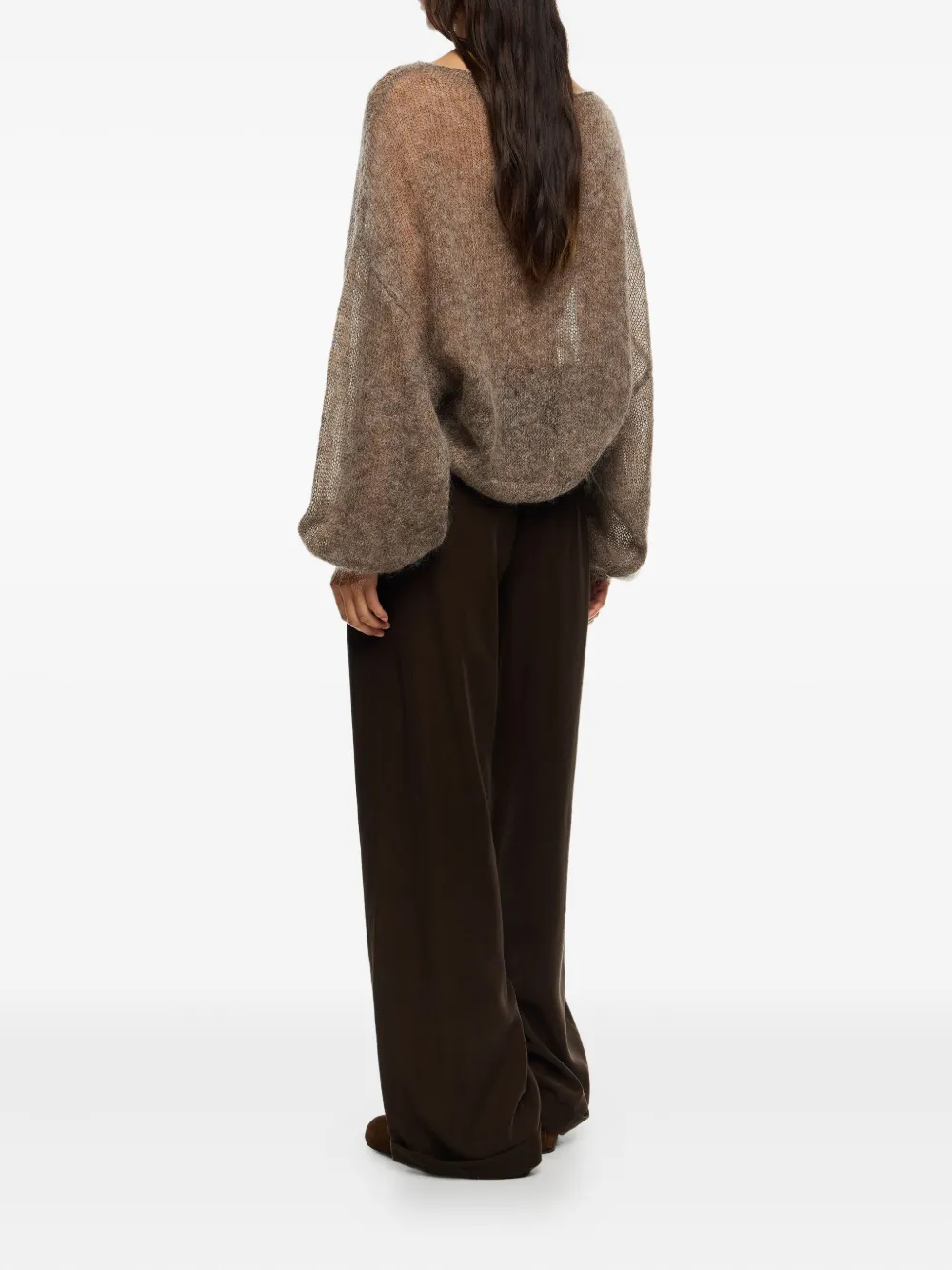 Bimba y Lola Broek met ceintuur Bruin