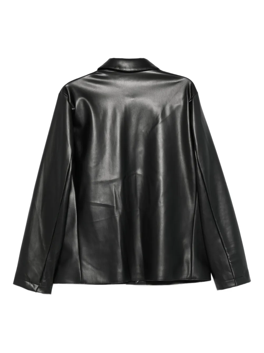 Costumein leather collar jacket | Leather Jackets | Image 2