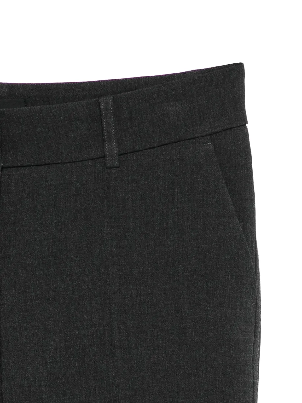 Cambio Farah cropped broek Grijs