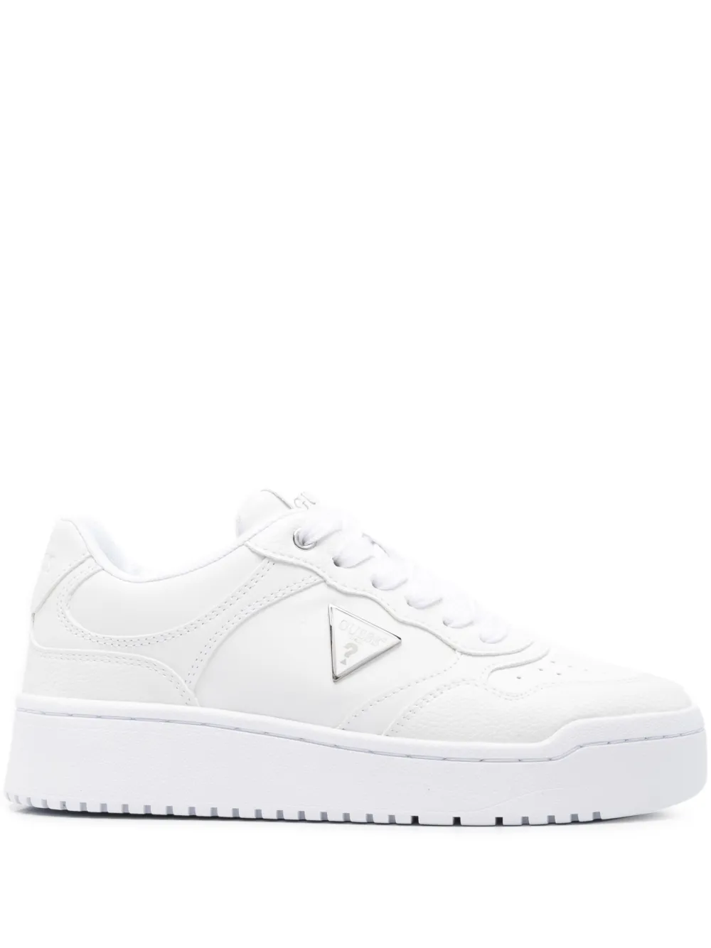 GUESS USA platform sneakers White