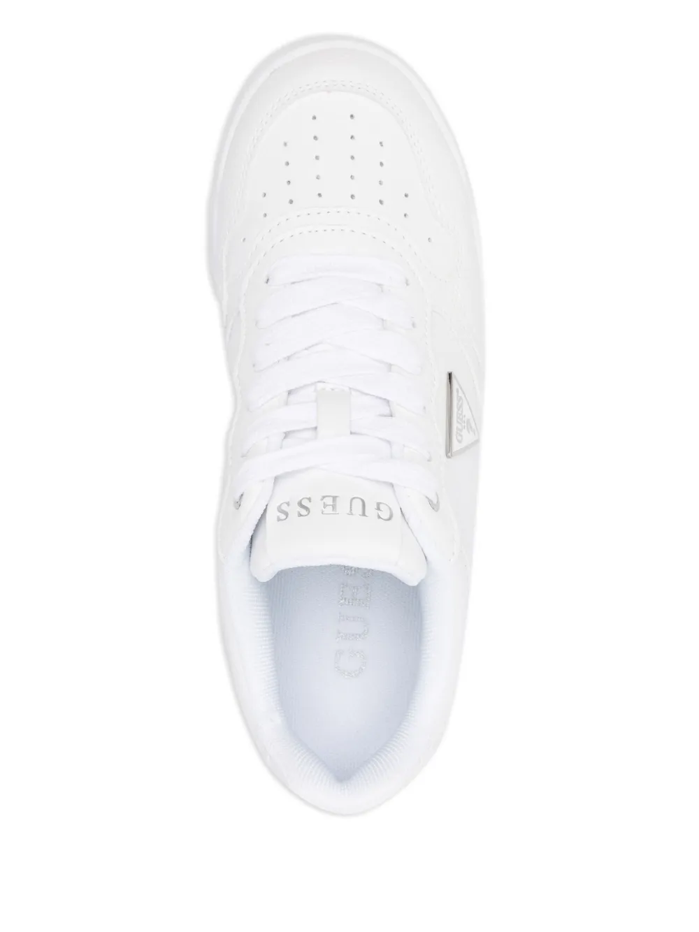 GUESS USA platform sneakers White