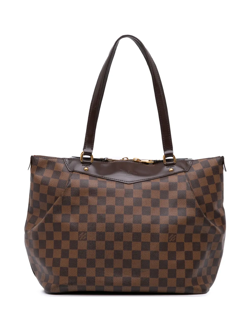 Louis Vuitton Pre-Owned 2012 ダミエ エベヌ ウエストミンスター PM ハンドバッグ - ブラウン Louis Vuitton Pre-Owned 2012 ダミエ エベヌ ウエストミンスター PM ハンドバッグ - ブラウン