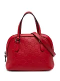 Gucci Pre-Owned 2016-2025 Mini Guccissima Dome satchel - Red