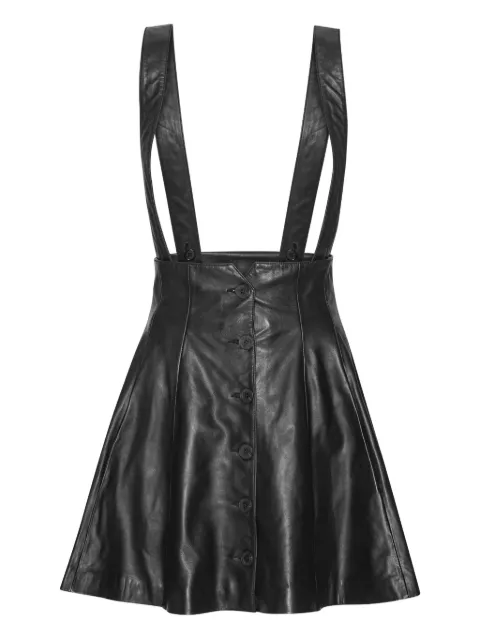ROTATE BIRGER CHRISTENSEN falda corta de piel