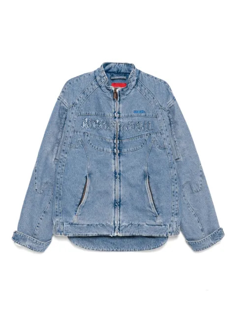 KUSIKOHC panelled denim jacket