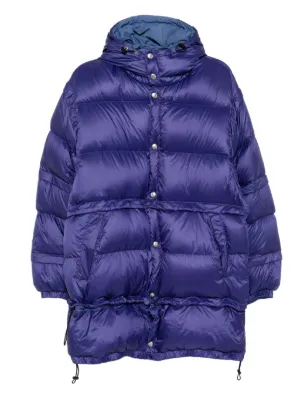 Marni Reversible Padded Hooded Coat | Green | FARFETCH