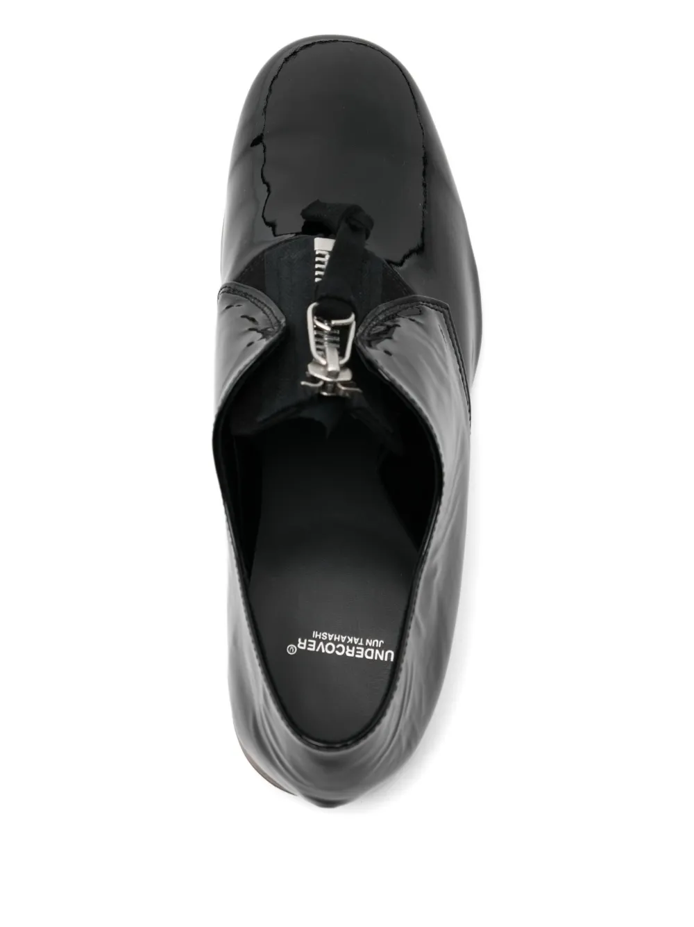 Undercover leather loafers Black