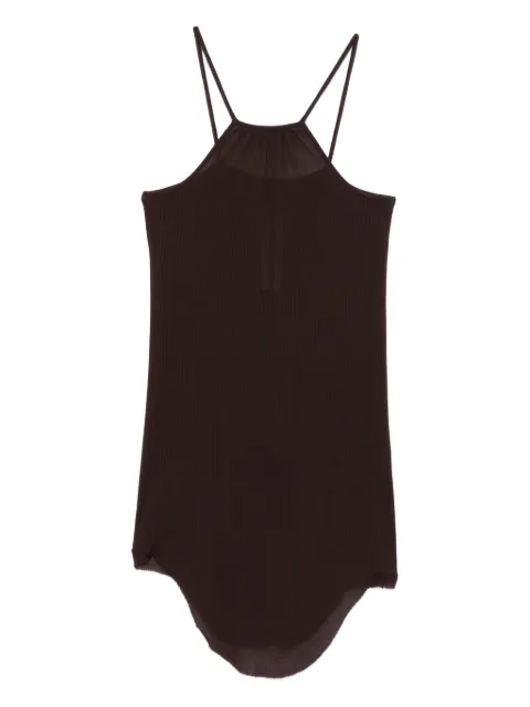 Rick Owens Skorpio ribbed-knit spaghetti-strap top