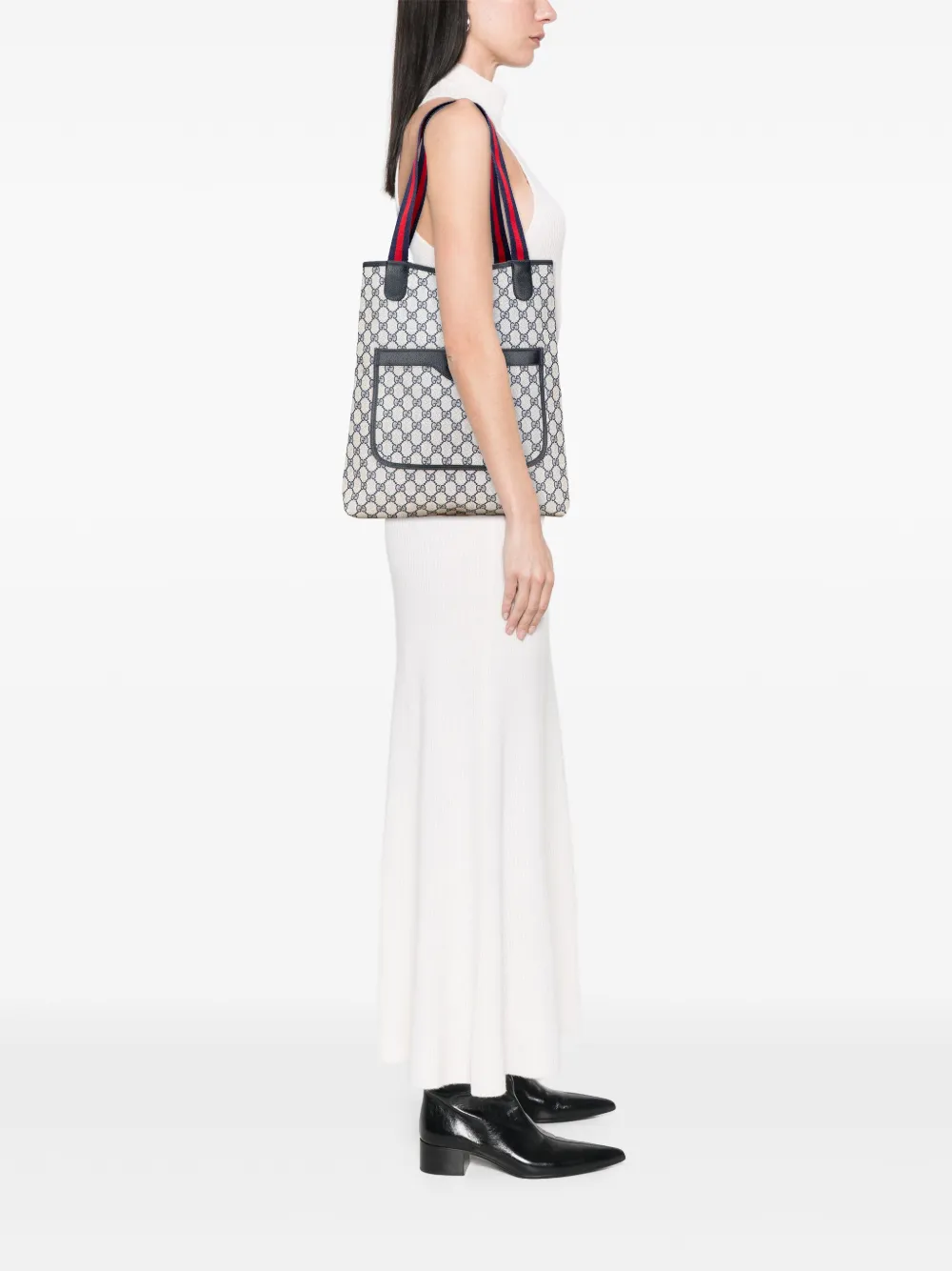 Gucci Pre-Owned 20th Century GG Supreme Web tote bag | Pre-Owned | Image 2